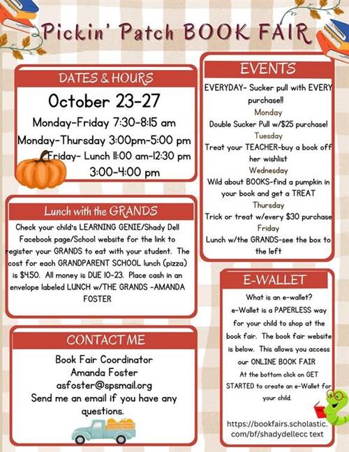 Book Fair Flier